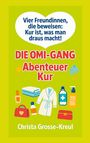 Vier Freundinnen, die beweisen: Kur ist, was man draus macht! DIE OMI-GANG Abenteuer Kur. Christa Grosse-Kreul. Icons von Badeutensilien.