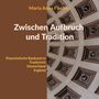 "Zwischen Aufbruch und Tradition" von Maria Anna Flecken thematisiert klassizistische Baukunst. Dekorierte Kassettendecke links.