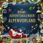 Max Möller: Der Krimi-Adventskalender Alpenvorland, Buch