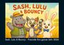 Kevin Heber: Sash, Lulu & Bouncy - Freunde fürs ganze Jahr 2026 Fotokalender DIN A4, Buch