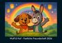 Kevin Heber: Wuff & Huf - Festliche Freundschaft 2026 Fotokalender DIN A5, KAL
