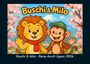 Kevin Heber: Buschi & Milo - Reise durch Japan 2026 Fotokalender DIN A4, KAL