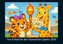 Kevin Heber: Tina & Nala bei den Olympischen Spielen 2026 Fotokalender DIN A5, KAL