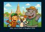 Kevin Heber: Milo, Lulu & Sash in Bangkok 2026 Fotokalender DIN A4, KAL