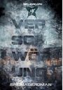 Text: "VERSCHWÖRUNG SPIONAGEROMAN". Oben "MAJORCAPO", Logo mit stilisiertem Schmetterling, Hintergrund frostig.