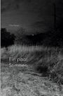 "Clio Heiser. Ein paar Stimmen." Ein schmaler Weg führt durch grasbewachsene Landschaft unter einem dunklen Himmel.
