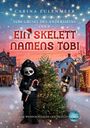 "Vom Grusel des Andersseins oder Ein Skelett namens Tobi. Eine winterliche Szene mit Skelett, Nussknacker und Schneemann."