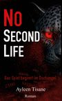 „No Second Life“, „Das Spiel beginnt im Dschungel“, Ayleen Tisane, Roman. Roter Blick eines Leoparden.