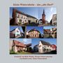 "Klein-Winternheim – das 'alte Dorf'": Eine Collage mehrerer Bilder von traditionellen Häusern und einer Kirche.