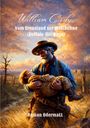"William Cody. Vom Grenzland zur Weltbühne (Buffalo-Bill-Saga). Roman Odermatt." Ein Mann hält ein Kind, umgeben von Landschaft.