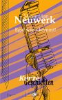Text von Maximilian Neuwerk: „Egal wie's kommt! Kurze Geschichten“. Illustration mit riesiger Papierstapel.