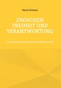 "Zwischen Freiheit und Verantwortung" von Marty Kressin. Gelber Hintergrund mit geometrischen Mustern.