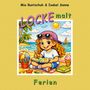 Titel: LOCKE malt Ferien. Autoren: Mia Buntschuh & Isabel Sonne. Fröhliches Kind am Strand mit Malbuch.