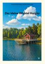 "Der kleine Wichtel Horgby" von Verena und Torsten Schersching. Eine Hütte am See in idyllischer Waldlandschaft.