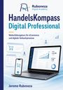 HandelsKompass Digital Professional. Weiterbildungskurs für eCommerce. Laptop und Smartphone mit Grafiken.