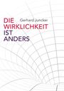 Buchtitel: „Die Wirklichkeit ist anders“ von Gerhard Juncker. Ein Gittermuster mit perspektivischer Verzerrung.