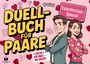 "Duell-Buch für Paare", "Quiz!", "Valentinstags-Special", "1 gegen 1 - Ein Duell - Ein Sieger"; Cartoon-Paar mit Herzhintergrund.