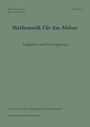 „Mathematik für das Abitur: Aufgaben und Lösungswege. Grenzwerte von Zahlenfolgen und Funktionen.“  
Buchcover in Grün.