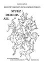 Text: "Frieder Kögel Bleistift-Skizzen zum Gemäldezyklus Sturz durchs All". Viele ineinander verschlungene Figuren.
