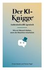 „Der KI-Knigge: Authentisch trifft Agentisch. Wie wir Mensch bleiben, wenn die Maschine mitarbeitet.“ Logo: Chatblase mit Zylinder.