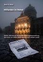 Text im Nebel vor einem beleuchteten Gebäude: "Milliarden im Nebel". Text auf Dokument: "Projekt: F-35A Lightning II Beschaffung".