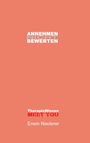 ANNEHMEN NICHT BEWERTEN, TherapieWissen MEET YOU, Erwin Niederer. Hintergrund in hellem Orange.