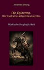 "Die Quitzows. Die Tragik eines adligen Geschlechtes. Märkische Vergänglichkeit." Illustration: Ritter auf Pferd.