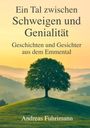 Ein Tal zwischen Schweigen und Genialität. Geschichten aus dem Emmental. Andreas Fuhrmann. Baum in hügeliger Landschaft bei Sonnenuntergang.