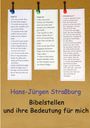 Hans-Jürgen Straßburg: Bibelstellen und ihre Bedeutung für mich, Buch