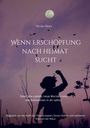Text: "Nicole Elmer. Wenn Erschöpfung nach Heimat sucht. Über alte Lasten, neue Wurzeln und das Ankommen in dir selbst..."  
Schattenriss einer Person unter Vollmond und Vögeln.
