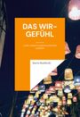 Text: "Das Wir-Gefühl. Care Arbeit wertschätzen lernen. Katrin Bombitzki." Farbige Laternen hängen an Drähten in der Nacht.