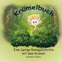 Text: "Krümelbuch", "Eine lustige Reimgeschichte mit dem Krümeli von Brita Stern". Illustration: Kind hinter Büschen im Wald.