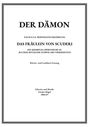 Text: "Der Dämon", "Das Fräulein von Scuderi", ein Kriminal-Opernmusical von Frieder Kögel, 2006/07. Schlichtes Cover.