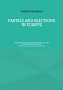 Der Text "PARTIES AND ELECTIONS IN EUROPE" steht in weiß auf türkisfarbenem Hintergrund.
