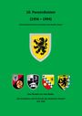 "10. Panzerdivision (1956–1994)"—Chronik von Uwe Walter. Fünf Wappen auf grünem Hintergrund.