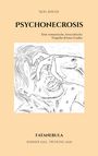 "PSYCHONECROSIS: eine romantische, lovecraftsche Tragödie dritten Grades. Illustration eines schreienden Gesichts."