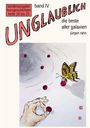 Sonderausgabe von Kurzgeschichten, Band IV. Illustration: Hand mit rotem Ball, Schmetterling, Galaxie-Symbolik.