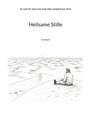 Dr. med. Dr. med. (univ. bud.) Max-Joseph Kraus, M.Sc. Titel: Heilsame Stille, Kursbuch. Illustration einer Person in Dünen.