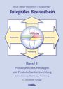 "Integrales Bewusstsein" von Wulf Mirko Weinreich und Tabea Plötz, Illustration: Kreissymbol mit Pfeilen und dem Wort "Holon".