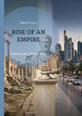 Niklas Thoma, RISE OF AN EMPIRE, Erwecke den Stoiker in dir. Marmorbüste vor antiker Stadt und moderner Skyline.