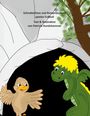 "Schnatterliese und Rumpelpumpel spielen Fußball. Text & Illustration von Patricia Hundshammer." Szene mit Vogel und Drachen.