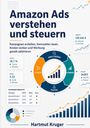 Amazon Ads verstehen und steuern; Steuerdiagramme und Statistiken; Hartmut Kruger; Kreisschema mit "ANALYSIEREN".
