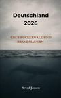 Titel: "Deutschland 2026". Untertitel: "Über Buckelwale und Brandmauern". Name: Arved Jansen. Ozean mit Wal im Wasser.