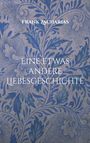 „Eine etwas andere Liebesgeschichte“ und „Frank Zacharias“ vor blau-grauen floralen Mustern.