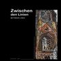 Text: "Zwischen den Linien. BETWEEN LINES. Bahareh Aref. Hamburger Stadtskizzen/Urban Sketches of Hamburg." Illustration eines Gebäudes.