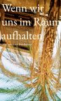 „Wenn wir uns im Raum aufhalten“, „Marianne Karin Brandstetter“, „ROMAN“. Palmenästhetik mit dekorativer Decke.
