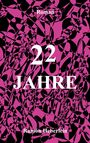 Text: "Roman", "22 JAHRE", "Ramón Heberlein".   
Hintergrund: Abstraktes, schwarzes und pinkes Muster.