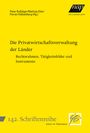: Die Privatwirtschaftsverwaltung der Länder, Buch
