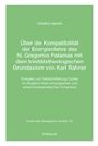 Christos Garidis: Über die Kompatibilität der Energienlehre des hl. Gregorios Palamas mit dem trinitätstheologischen Grundaxiom von Karl Rahner, Buch