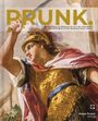 Titel "PRUNK." Untertitel in Deutsch und Englisch zur Residenz Salzburg, dazu ein Gemälde eines gerüsteten Kriegers.